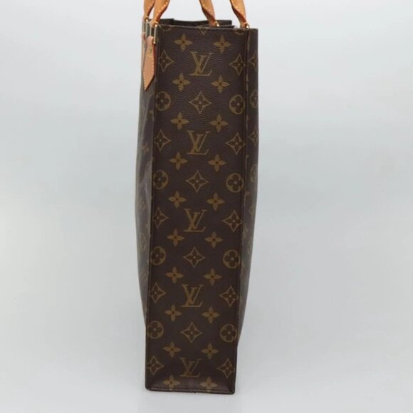 LOUIS VUITTON Monogram Sac Plat Hand Bag M51140 LV Auth 128776 - Picture 4 of 16